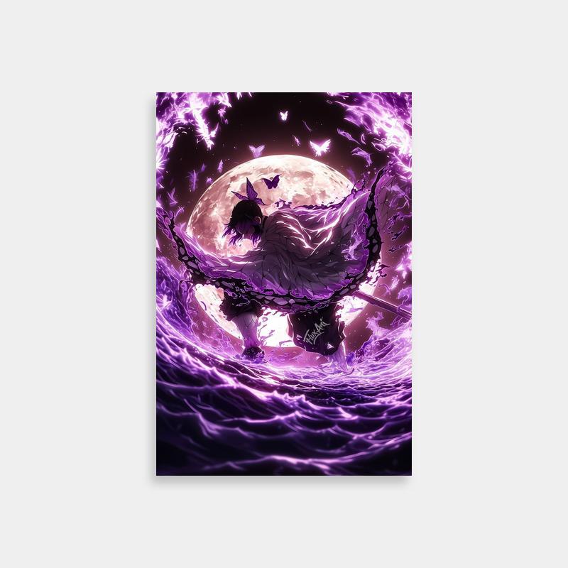 Shinobu Kocho Demon Slayer Poster - Anime Wall Art