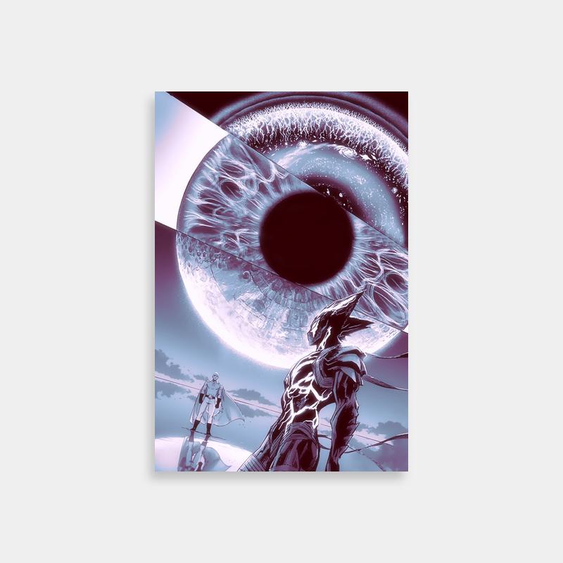 Saitama One Punch Man Official Poster