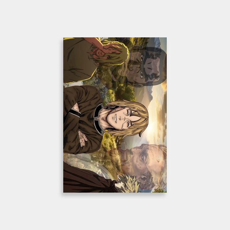 Einar Vinland Saga Poster - Sky & Clouds Art