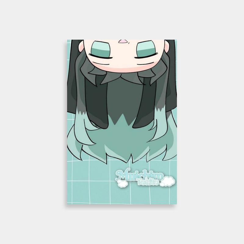Muichiro Tokito Sitting Poster - Demon Slayer Anime Art