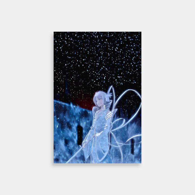 Rukia Kuchiki Snowy Scene Bleach Art