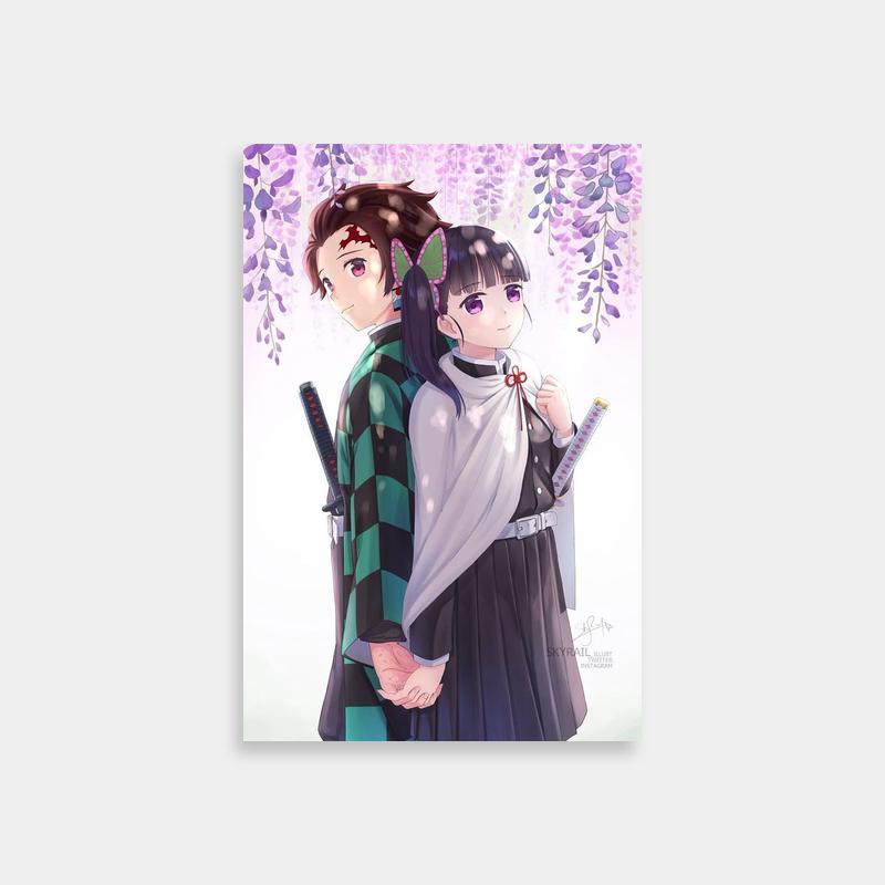 Kanao Tsuyuri Demon Slayer Scenic Poster