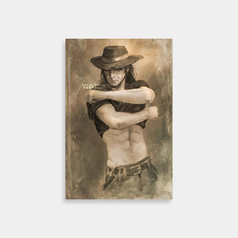 Kenny Ackerman Attack on Titan Art - Cowboy Hat Drawing