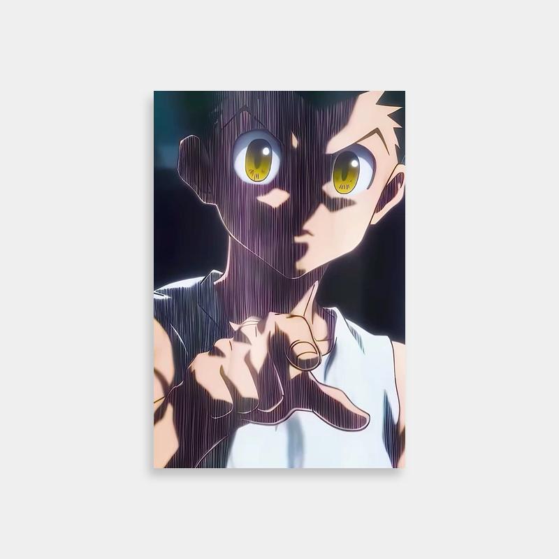 Gon Freecss Hunter x Hunter Poster - Anime Character Pointing