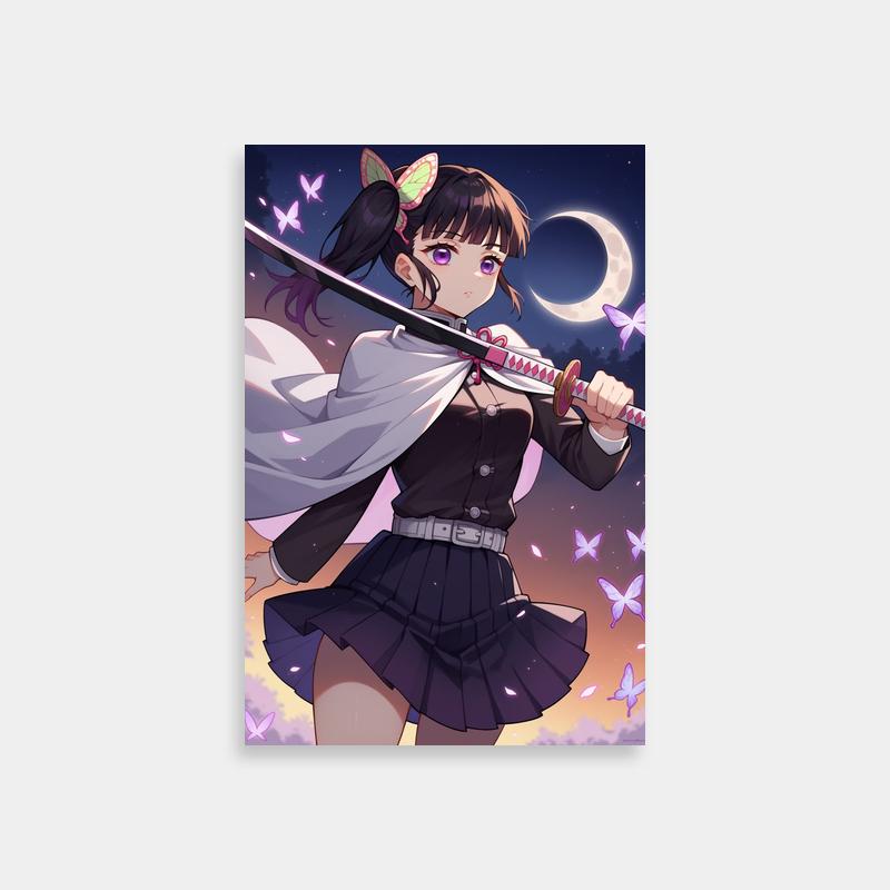 Kanao Tsuyuri Demon Slayer Anime Poster