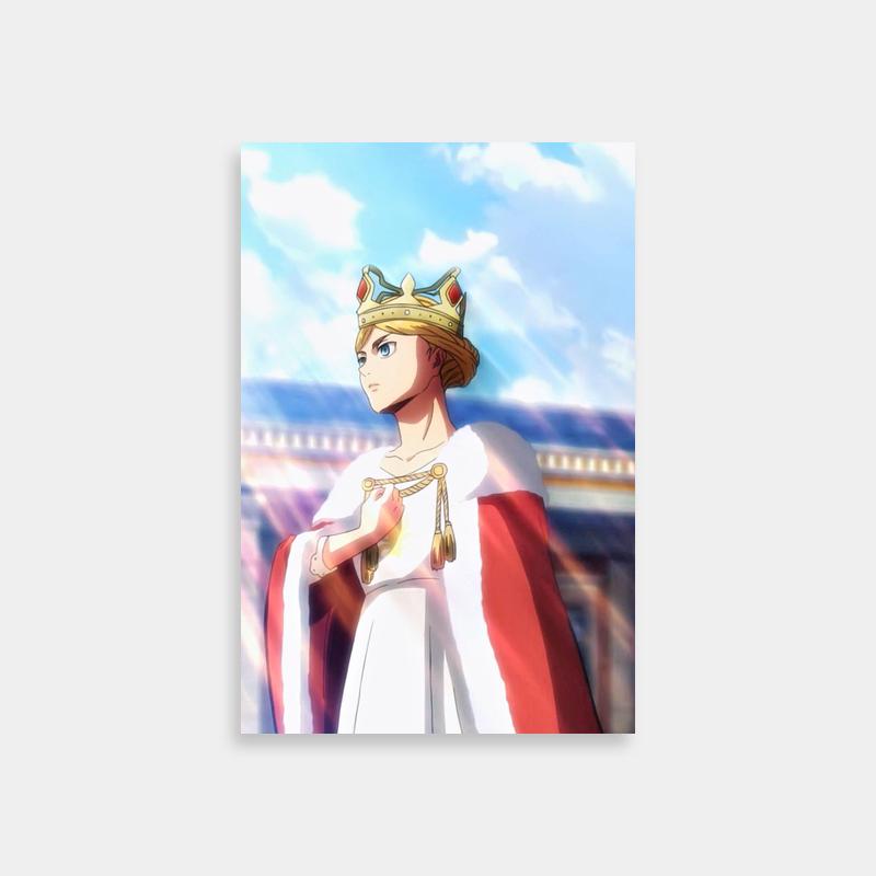 Historia Reiss Attack on Titan Art - White Dress & Red Cape