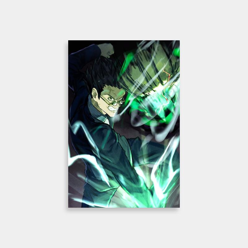 Leorio Paradinight Anime Poster - Hunter x Hunter Art Print