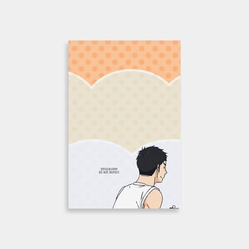 Daichi Sawamura Haikyuu Poster - Anime Character with