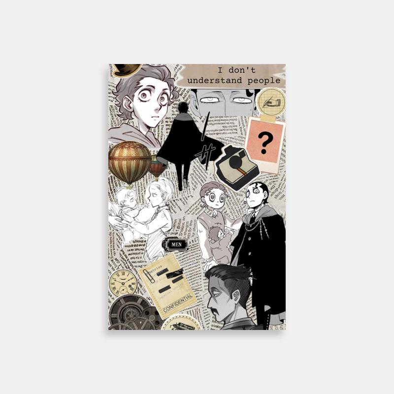 Damian Desmond Spy x Family Art Print - Collage Poster