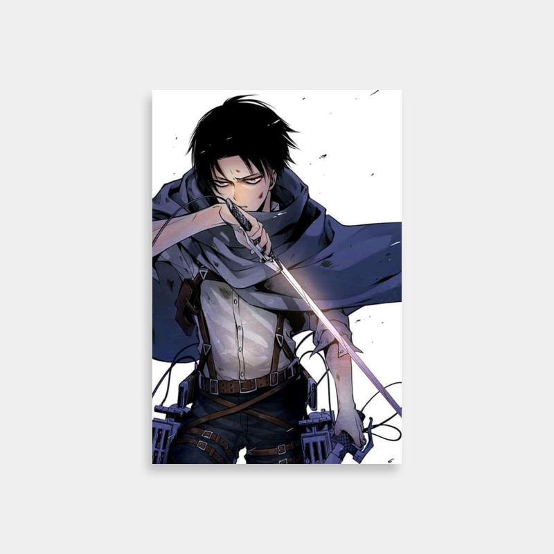 Kenny Ackerman Attack on Titan Poster - Premium Anime Wall Art