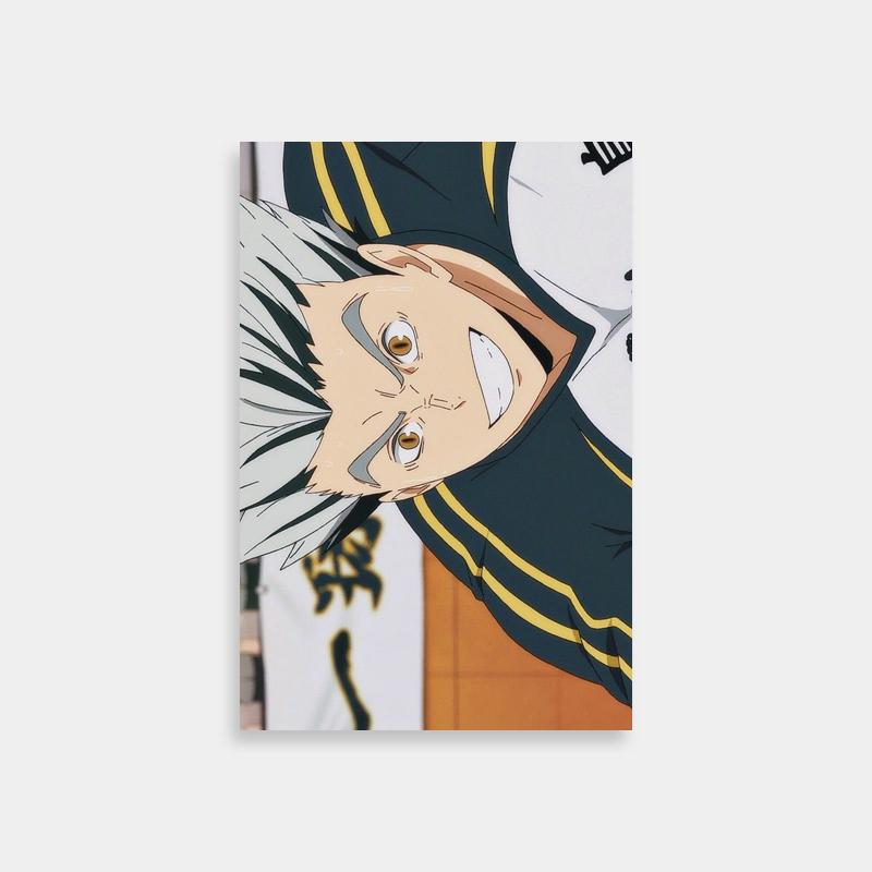 Bokuto Koutarou Anime Poster - Intense Gaze
