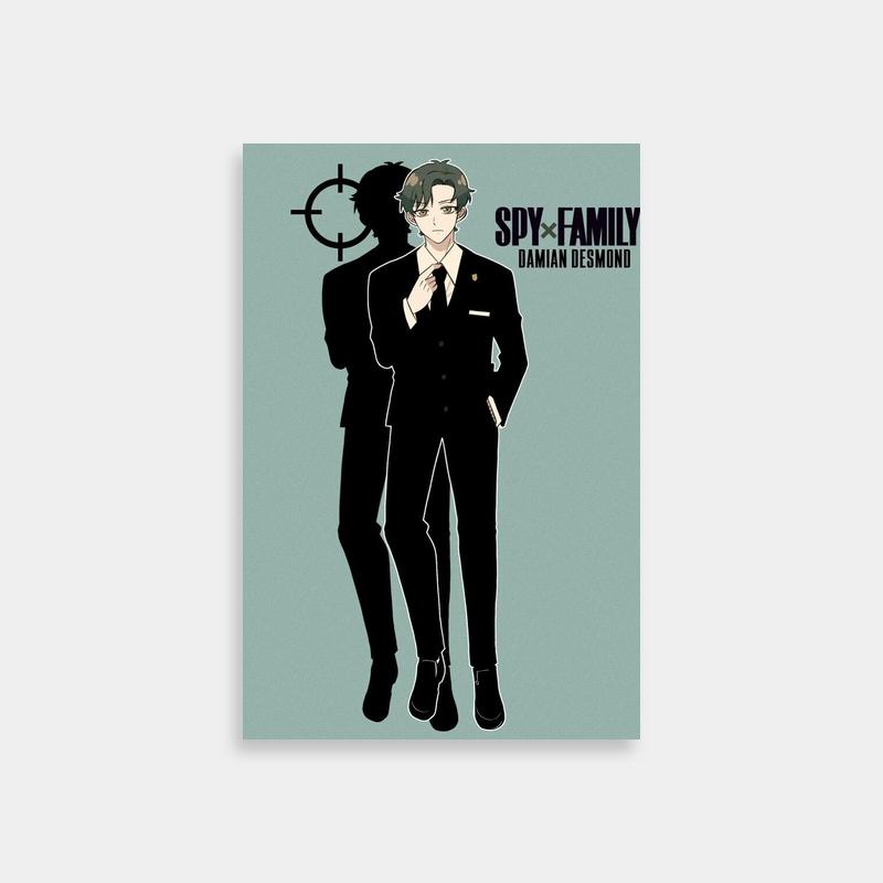 Damian Desmond Spy x Family Poster - Suit & Tie Character Art