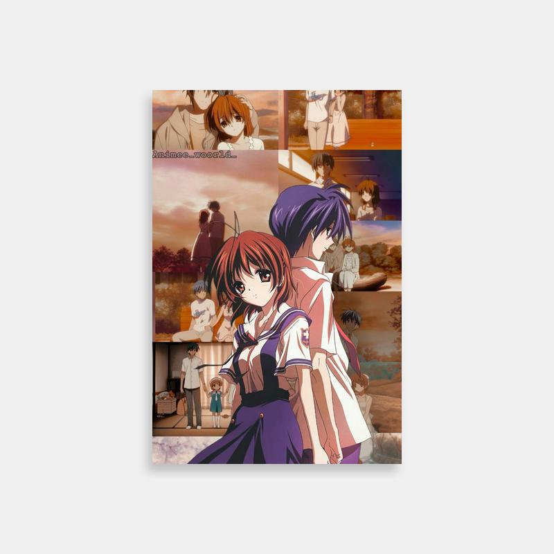 Nagisa Furukawa Clannad Anime Poster