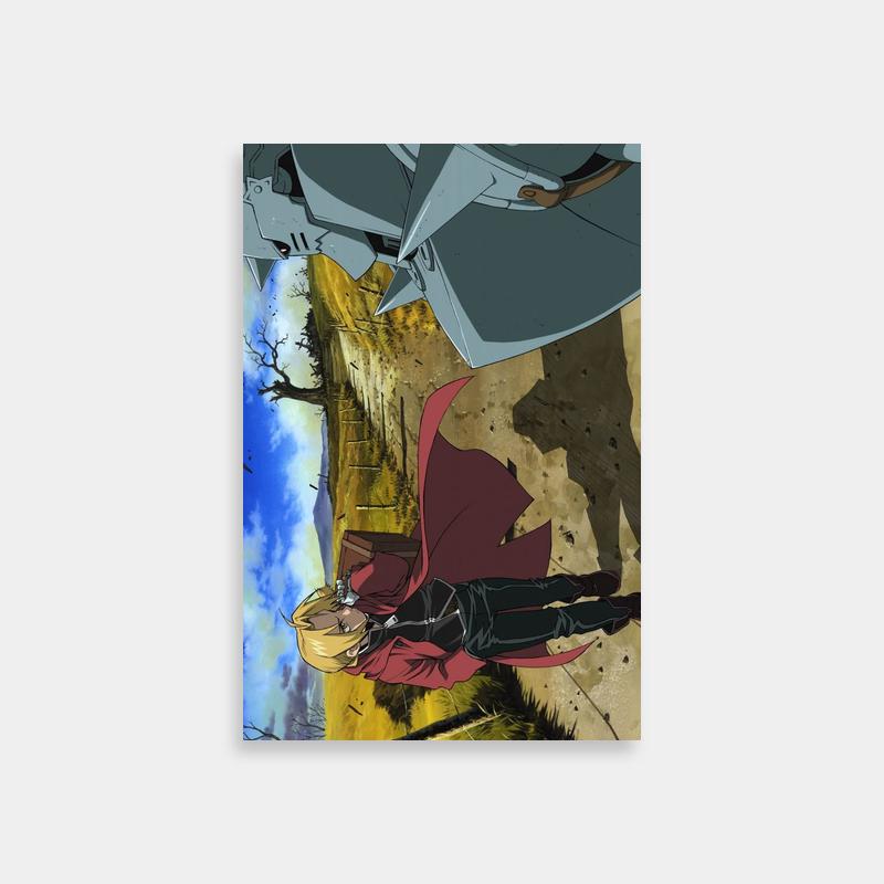 Alphonse Elric Flying Anime Poster - Fullmetal Alchemist Wall Art