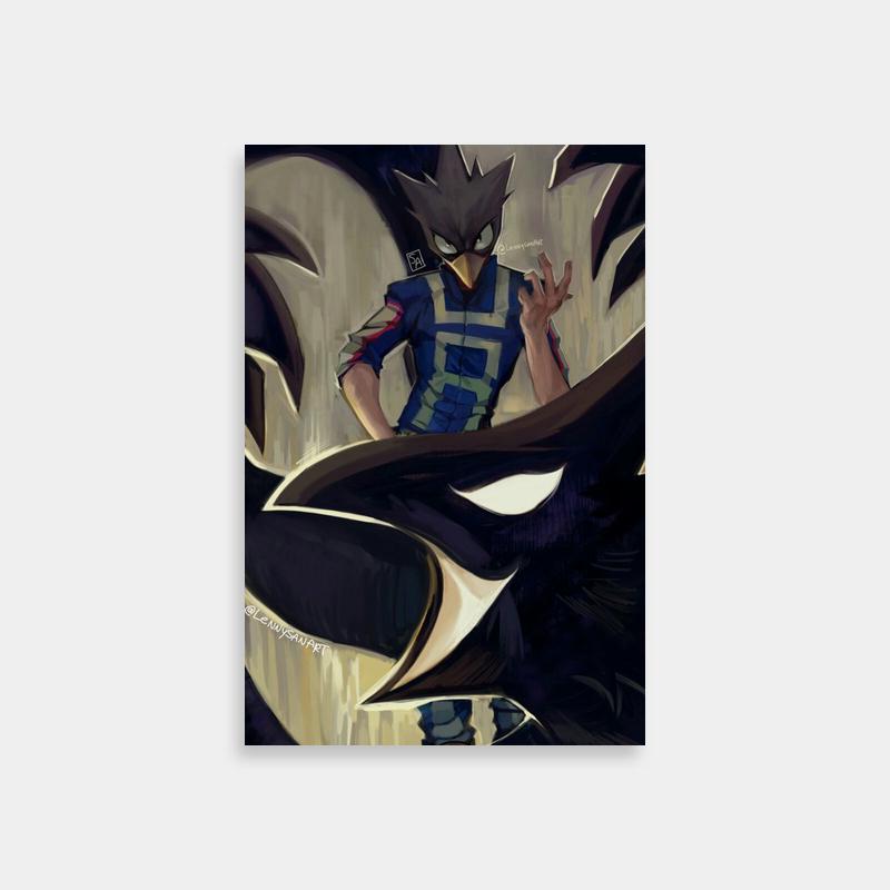 Fumikage Tokoyami My Hero Academia Poster - Anime Character Pose