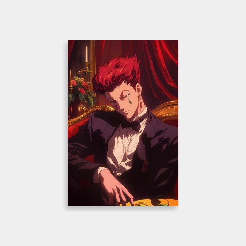 Hisoka Poster - Hunter x Hunter Villain Wall Art