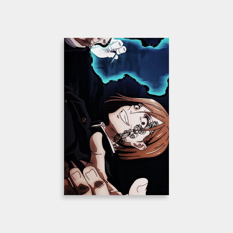 Nobara Kugisaki Jujutsu Kaisen Long-Haired Anime Poster