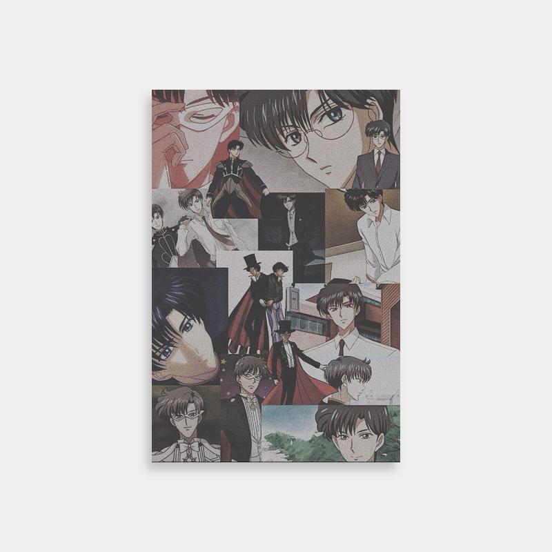 Mamoru Chiba Sailor Moon Poster - Anime Group Art