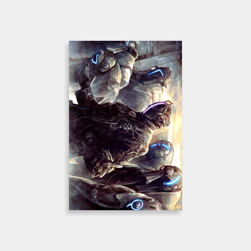 Bondrewd Made in Abyss Sci-Fi Glowing Lights Poster