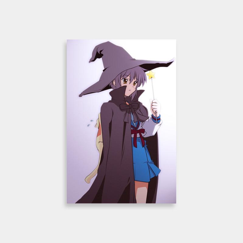 Yuki Nagato Haruhi Suzumiya Anime Poster