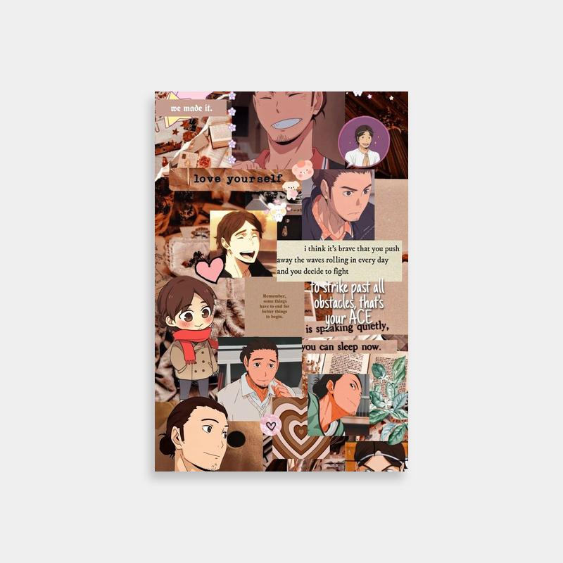 Asahi Azumane Haikyuu & Hxh i Poster - Anime Art
