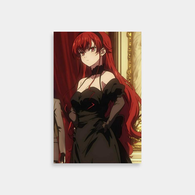 Eris and Rudeus Mushoku Tensei Couple Anime Poster