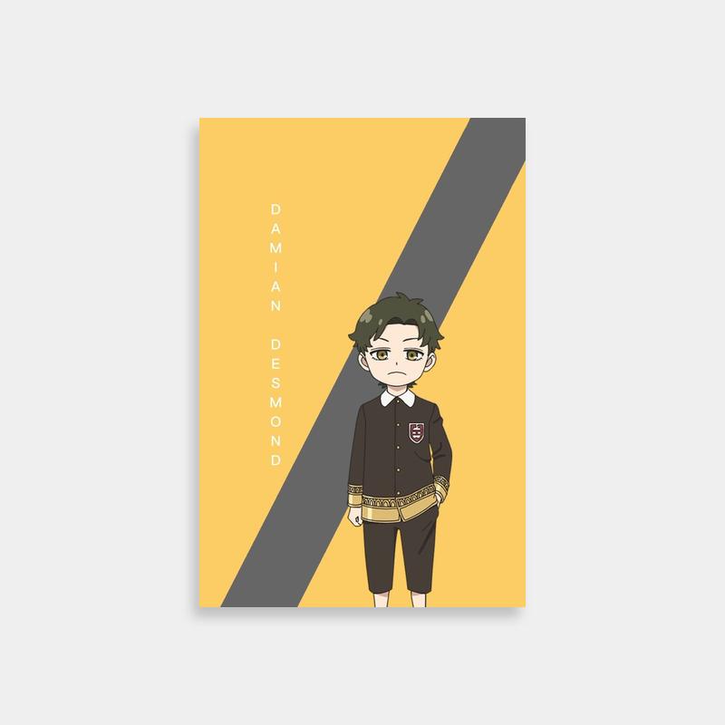 Damian Desmond Spy x Family Art - Diamond Background Design