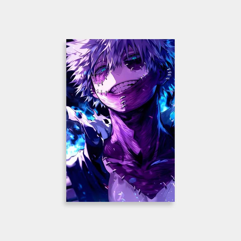 Dabi Anime Wall Art - My Hero Academia Villain Poster