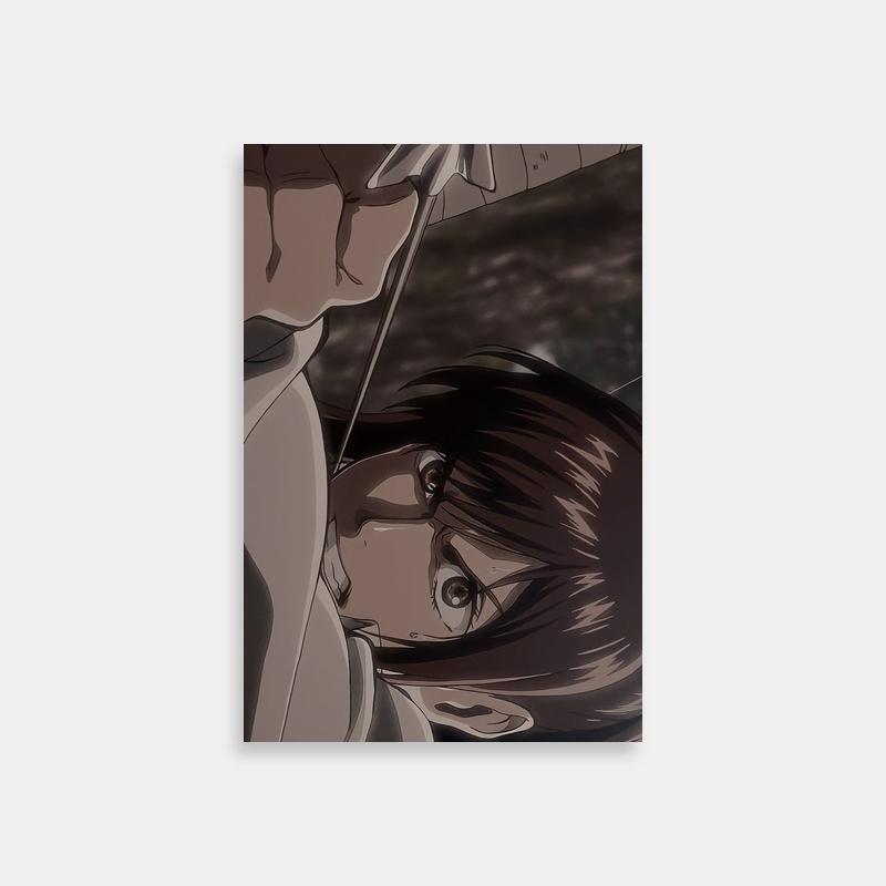 Sasha Braus Attack on Titan Archery Poster