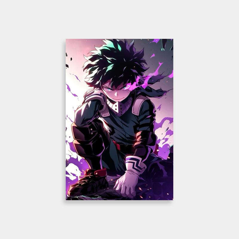 Izuku Midoriya My Hero Academia Anime Poster