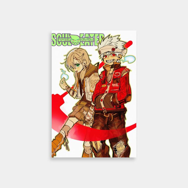 Maka Albarn Soul Eater Poster - Anime Character Standoff