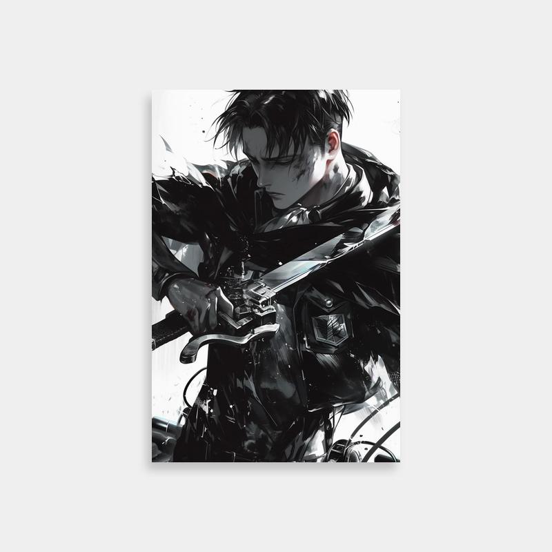 Levi Ackerman Attack on Titan Official Poster