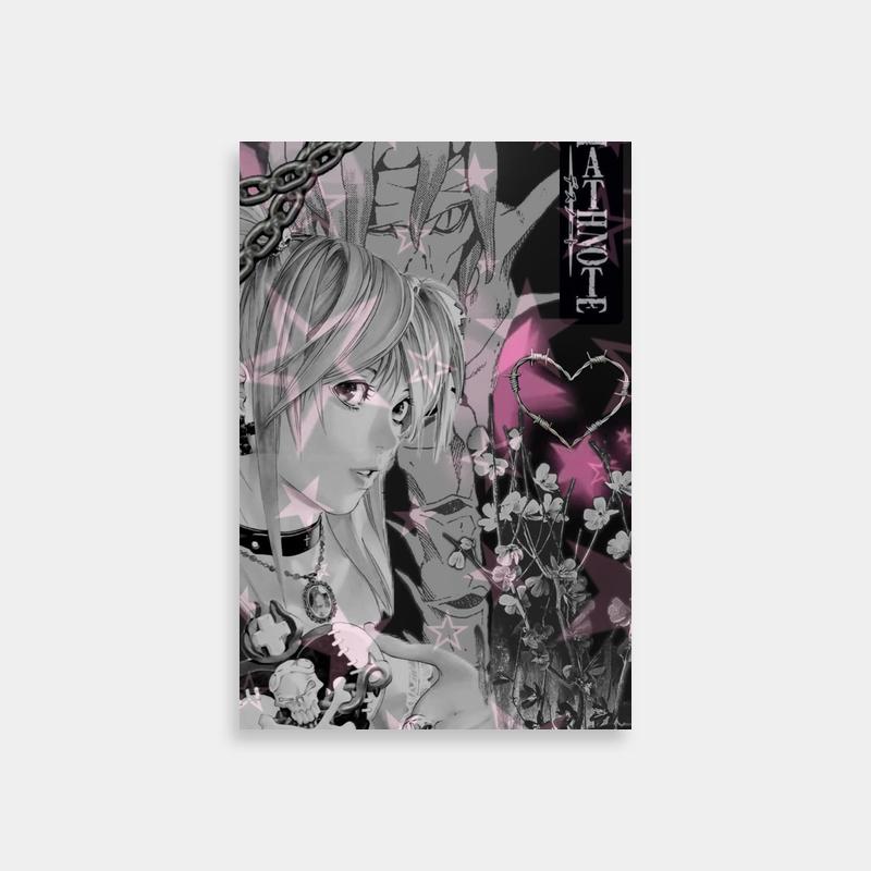 Misa Amane Death Note Wall Art - Aesthetic Anime Print