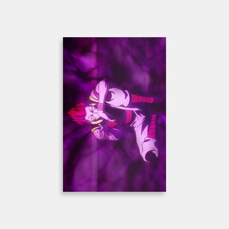 Hisoka Hunter x Hunter Anime Poster - Flying Character Art