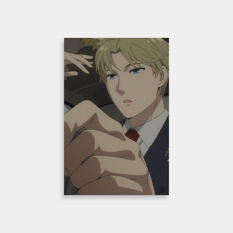 Loid Forger Spy x Family Car Scene Poster - Anime Art Print