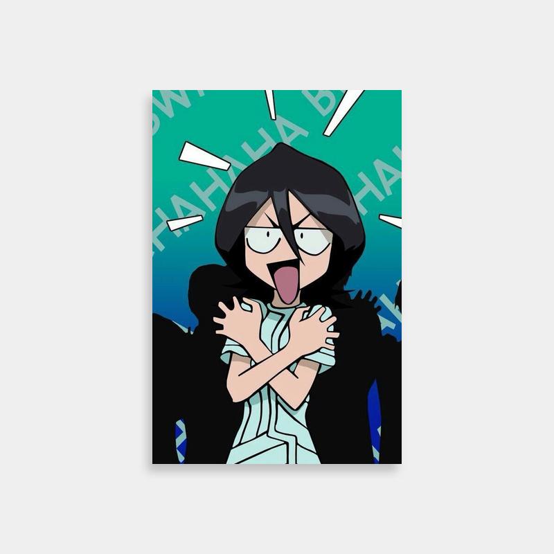 Rukia Kuchiki Bleach Anime Poster - Arms Crossed Pose