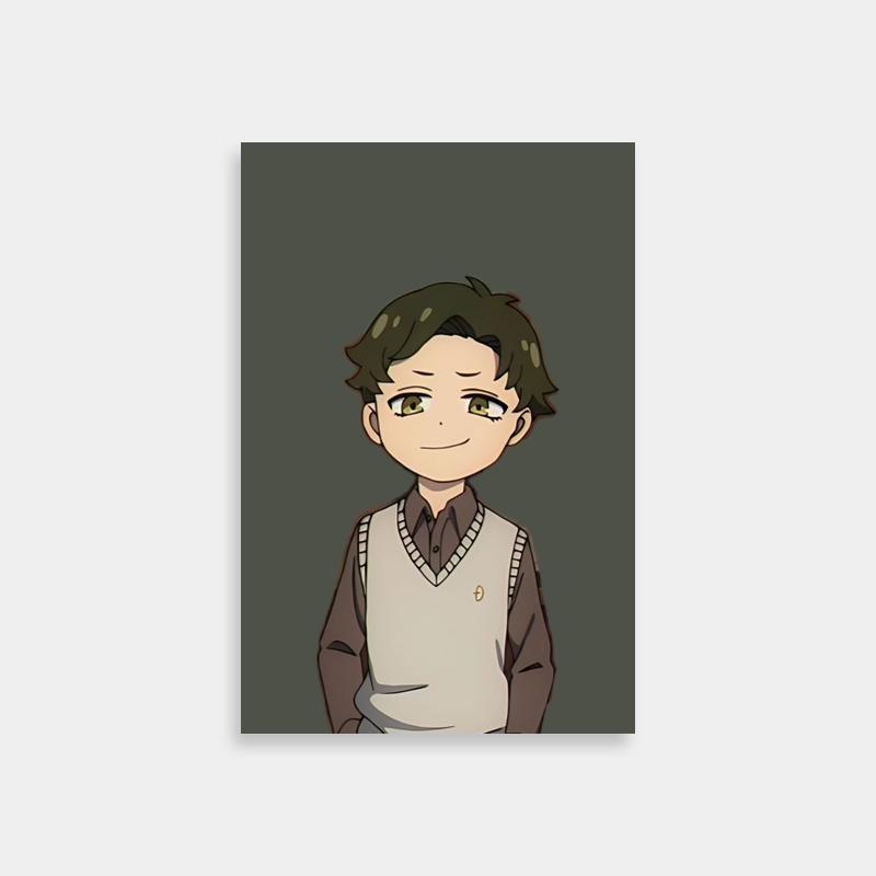 Damian Desmond Spy x Family Anime Print - Green Eyes Character