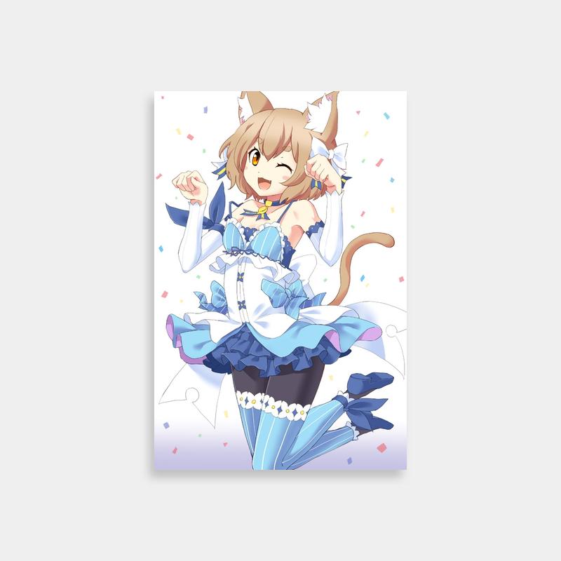 Felix Argyle Re:Zero Anime Wall Art - Blue & White Character