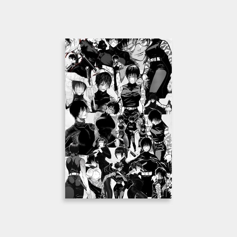 Maki Zenin Jujutsu Kaisen Collage Poster - Anime Wall Decor