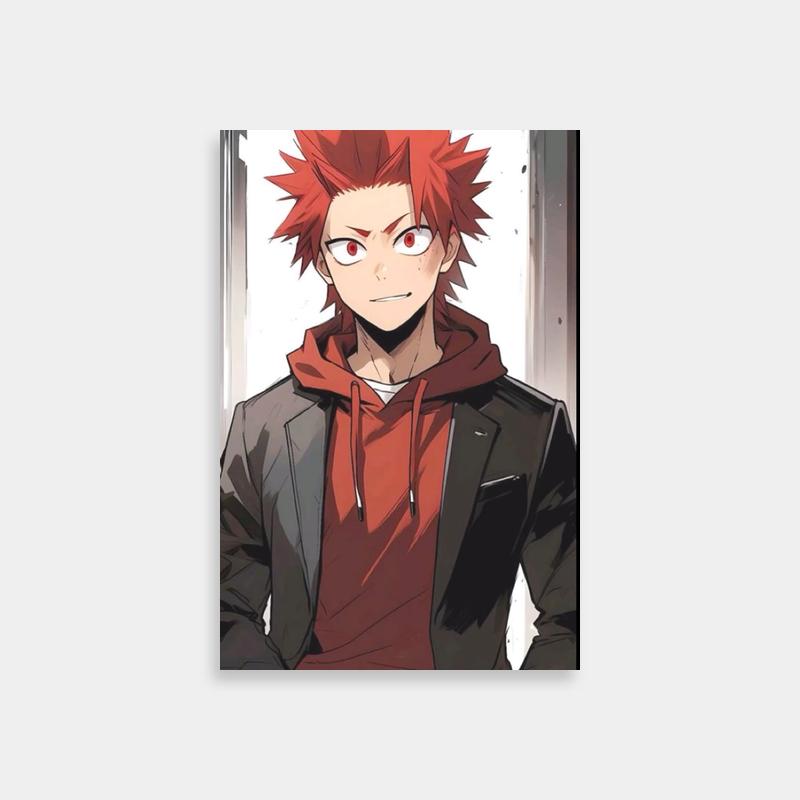 Eijiro Kirishima Hoodie Poster - My Hero Academia Wall Art