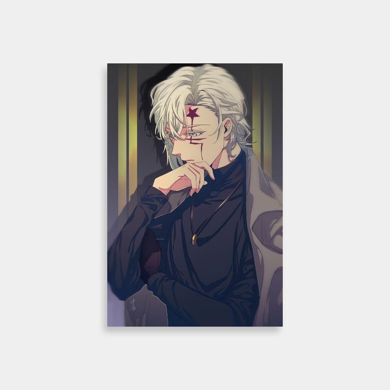 Allen Walker D.Gray-man Anime Character Art - Pierced Face