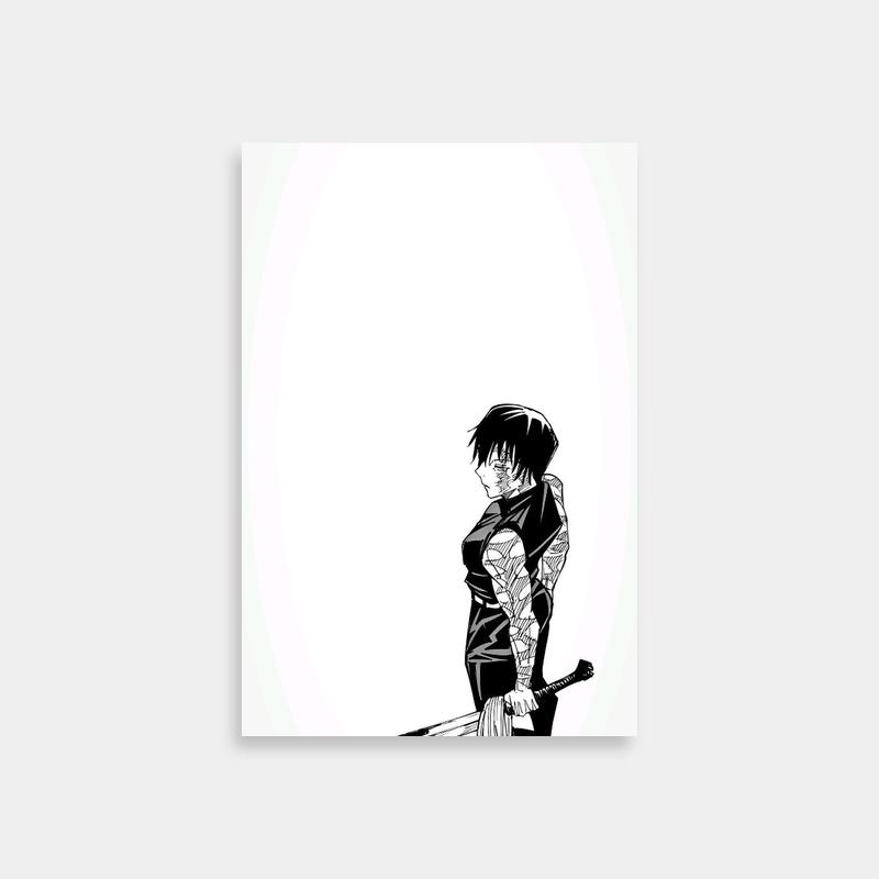 Maki Zenin Jujutsu Kaisen Poster - Anime Wall Art