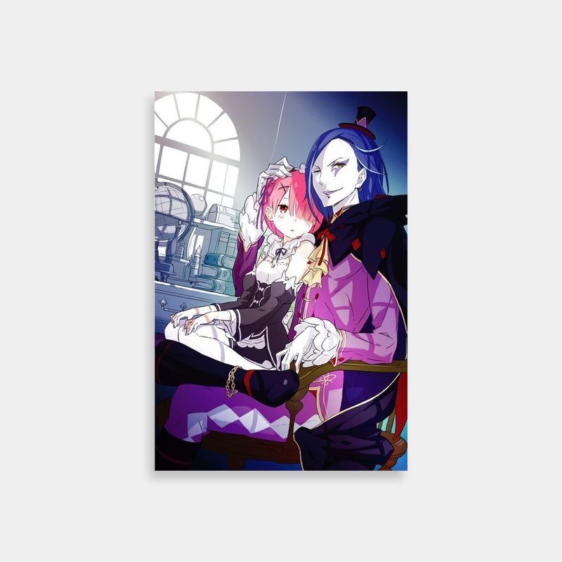Roswaal L Mathers Re:Zero Poster - Two Characters Sitting Together