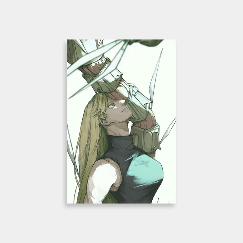 Yuki Tsukumo Dual Swords Art - Jujutsu Kaisen Print