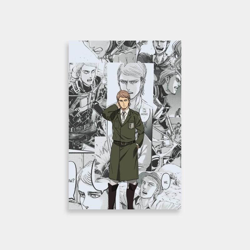 Jean Kirstein Attack on Titan Poster - Anime Character Art Print
