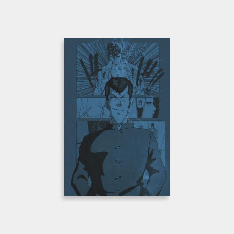 Kazuma Kuwabara Yu Yu Hakusho Wall Art - Comic Strip Pose