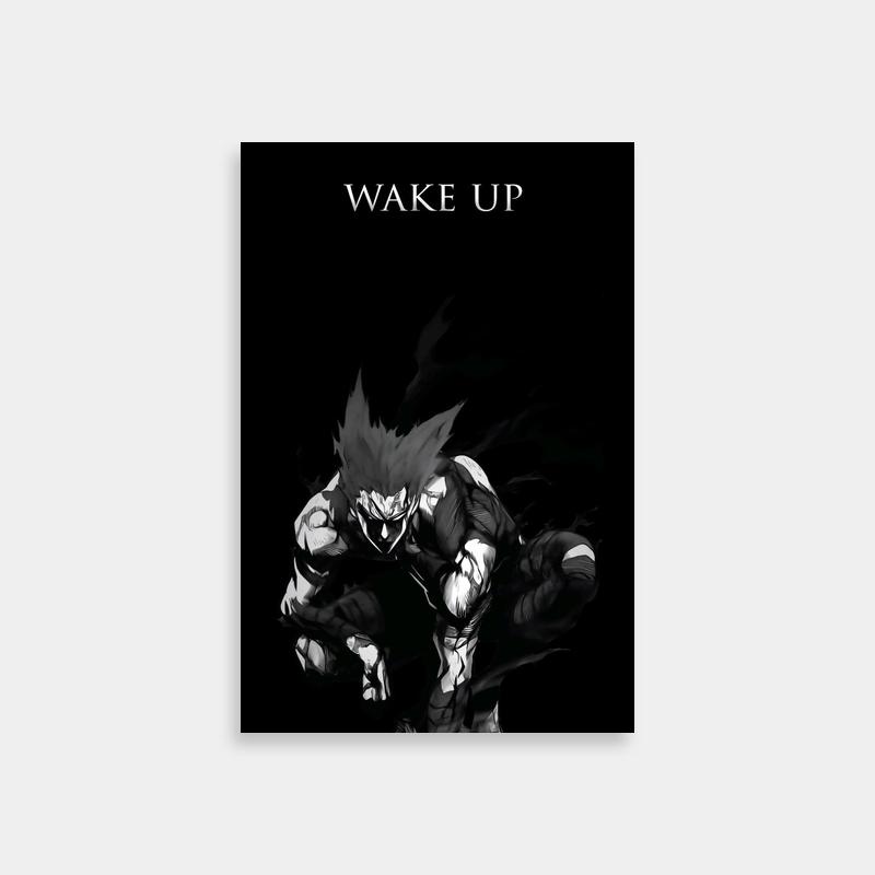 Garou One Punch Man Motivational Poster