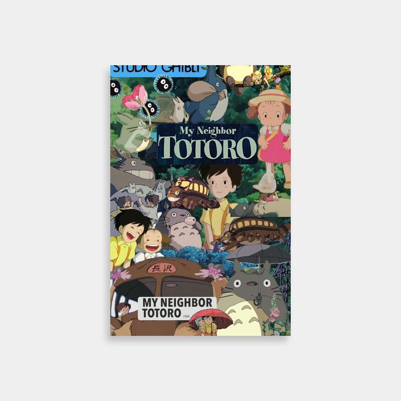 My Neighbor Totoro Catbus Character Collection Poster