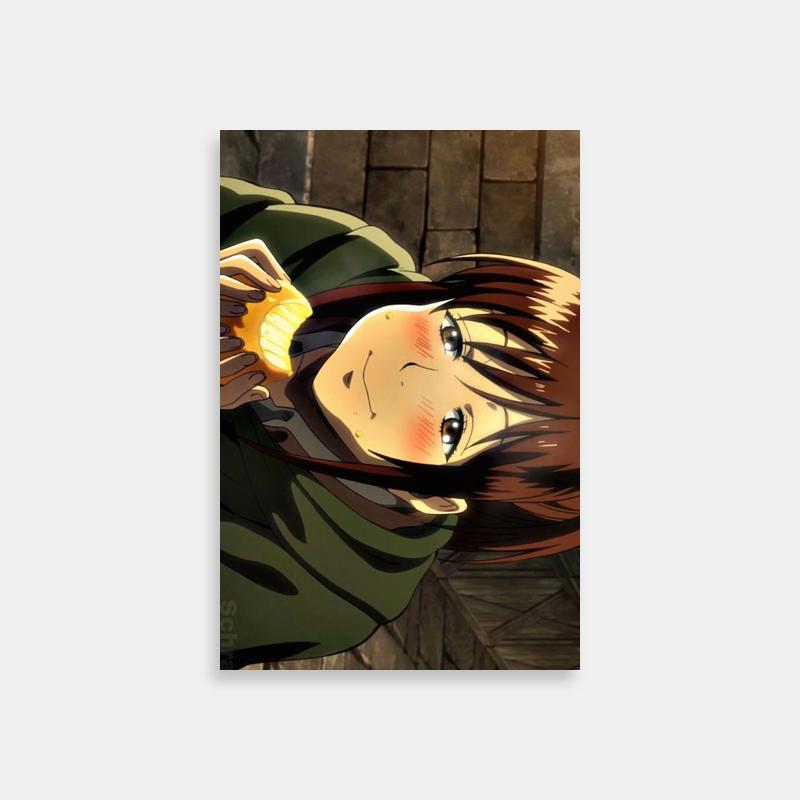 Sasha Braus Attack on Titan Wall Art - Standing by Brick Wall