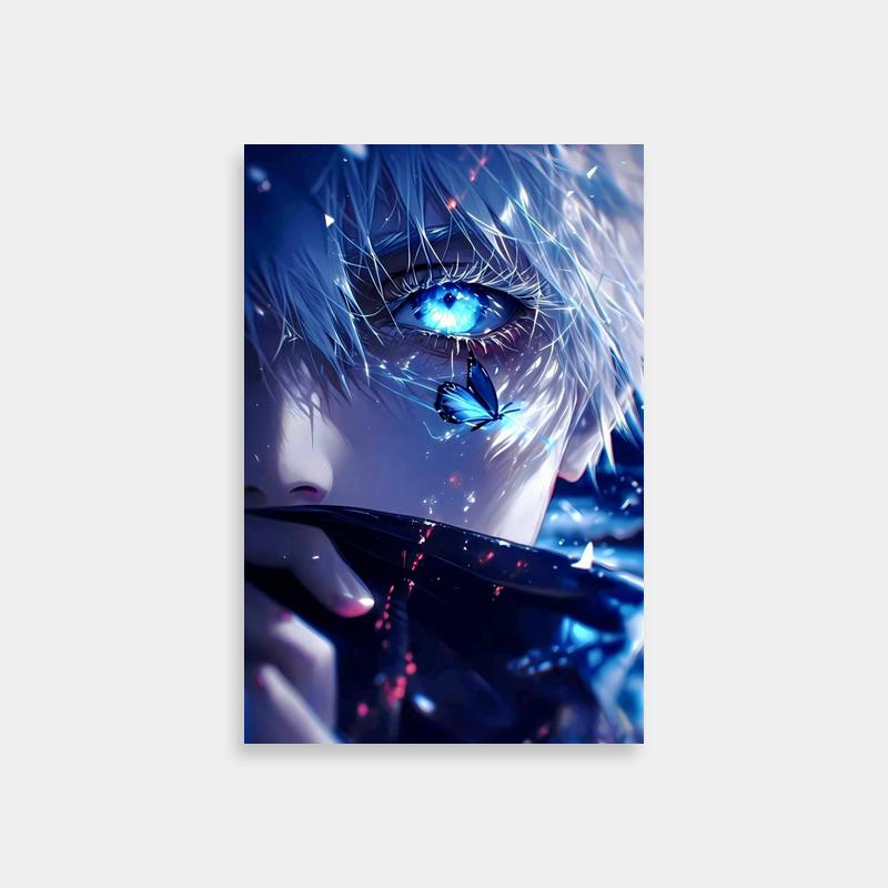 Satoru Gojo Jujutsu Kaisen Poster - Blue Eyes Gazing